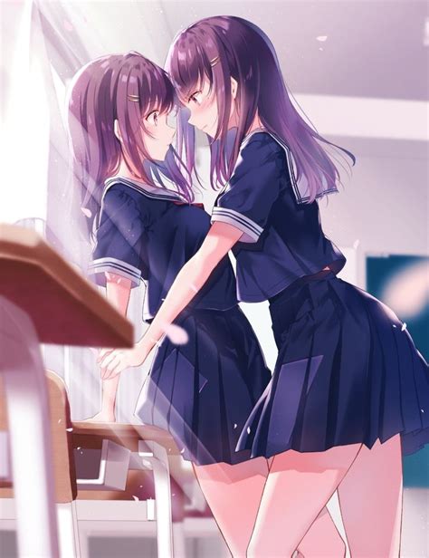 erotic lesbian anime|Lesbian Hentai Porn Videos